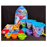 Kids Beach Bundle - Paw Patrol Towel, Swim Toys & Marvel Float