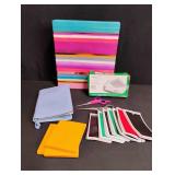 Office Supply Bundle with Blue Notes Journal
