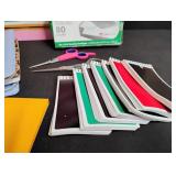 Office Supply Bundle with Blue Notes Journal