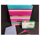 Office Supply Bundle with Blue Notes Journal