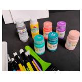 Complete Acrylic Paint Art Set with Palette and Brushes