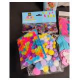 Craft Supply Bundle with Decorative Materials