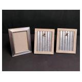 Mixed Picture Frame Collection - Metal and Wood