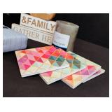 Home Decor Bundle - Friends & Family Sign with Accessories