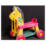 Fisher Price Pull-Along Bouncing Pony Toy