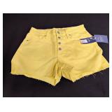 New Universal Thread Yellow Denim Shorts