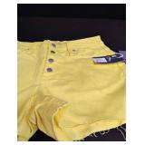 New Universal Thread Yellow Denim Shorts