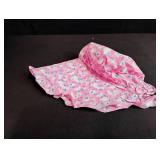 Americana Souvenirs Pink Floral Fabric Bow