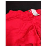 Red Athletic Running Shorts