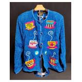 Whimsical Tea Party Cardigan