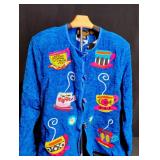 Whimsical Tea Party Cardigan