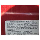 2016 Infiniti Q50 Luxury Sedan - RED