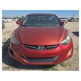 2011 Hyundai Elantra - RED