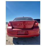 2013 Dodge Avenger - RED