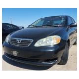 2007 Toyota Corolla - BLACK
