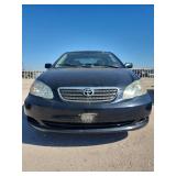 2007 Toyota Corolla - BLACK