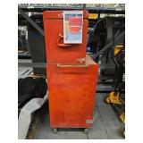 Rem/Pro Red Metal Tool Cabinet with Multiple Drawers