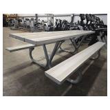 8ft Commercial Aluminum Picnic Table