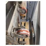 Industrial Steel Rolling Cart with Multiple Shelves