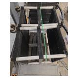 Industrial Rolling Cart with Double Compartments