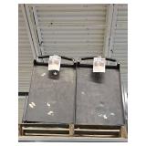 Industrial Rolling Cart with Double Compartments