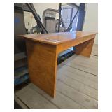 Mid-Century Wooden Executive Desk