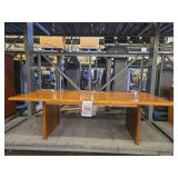 Mid-Century Modern Wooden Conference Table