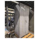 Industrial Metal Storage Cabinet with Shelves