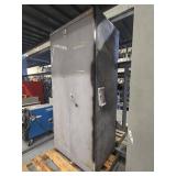 Industrial Metal Storage Cabinet with Shelves