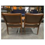 (2) Mid-Century Gunlocke Side Chairs