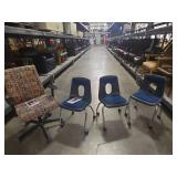 School Chairs with Casters