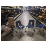 School Chairs with Casters