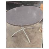 Modern Round Table Base with Steel Frame