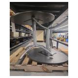 Modern Round Table Base with Steel Frame