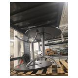 Modern Round Table Base with Steel Frame