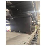 Contemporary Black Leather Sofa