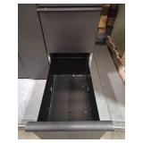 (2) Filing Cabinet with Side Coat Storage