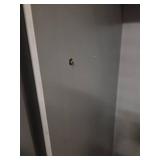 (2) Filing Cabinet with Side Coat Storage