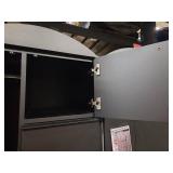 (2) Filing Cabinet with Side Coat Storage