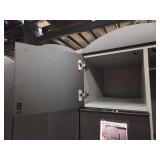 (2) Filing Cabinet with Side Coat Storage