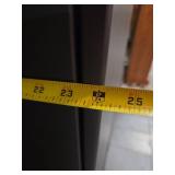 (2) Filing Cabinet with Side Coat Storage