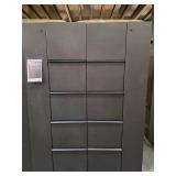 (2) Filing Cabinet with Side Coat Storage