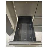 (2) Filing Cabinet with Side Coat Storage