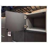 (2) Filing Cabinet with Side Coat Storage