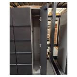 (2) Filing Cabinet with Side Coat Storage