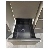 (2) Filing Cabinet with Side Coat Storage