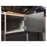 (2) Filing Cabinet with Side Coat Storage