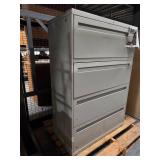 4-Drawer Metal Lateral File Cabinet