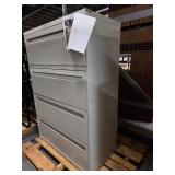 4-Drawer Metal Lateral File Cabinet
