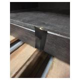 Modern Entertainment Center with Rustic Drawers